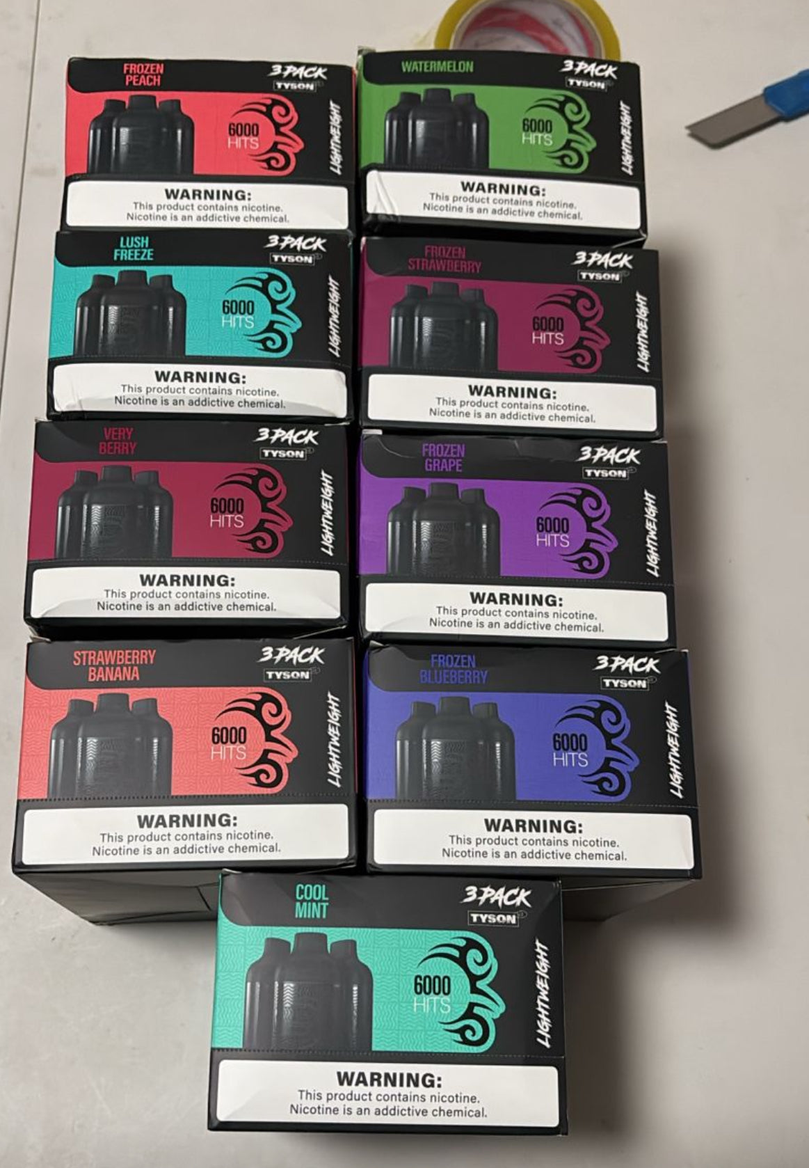 TYSON 3PACK