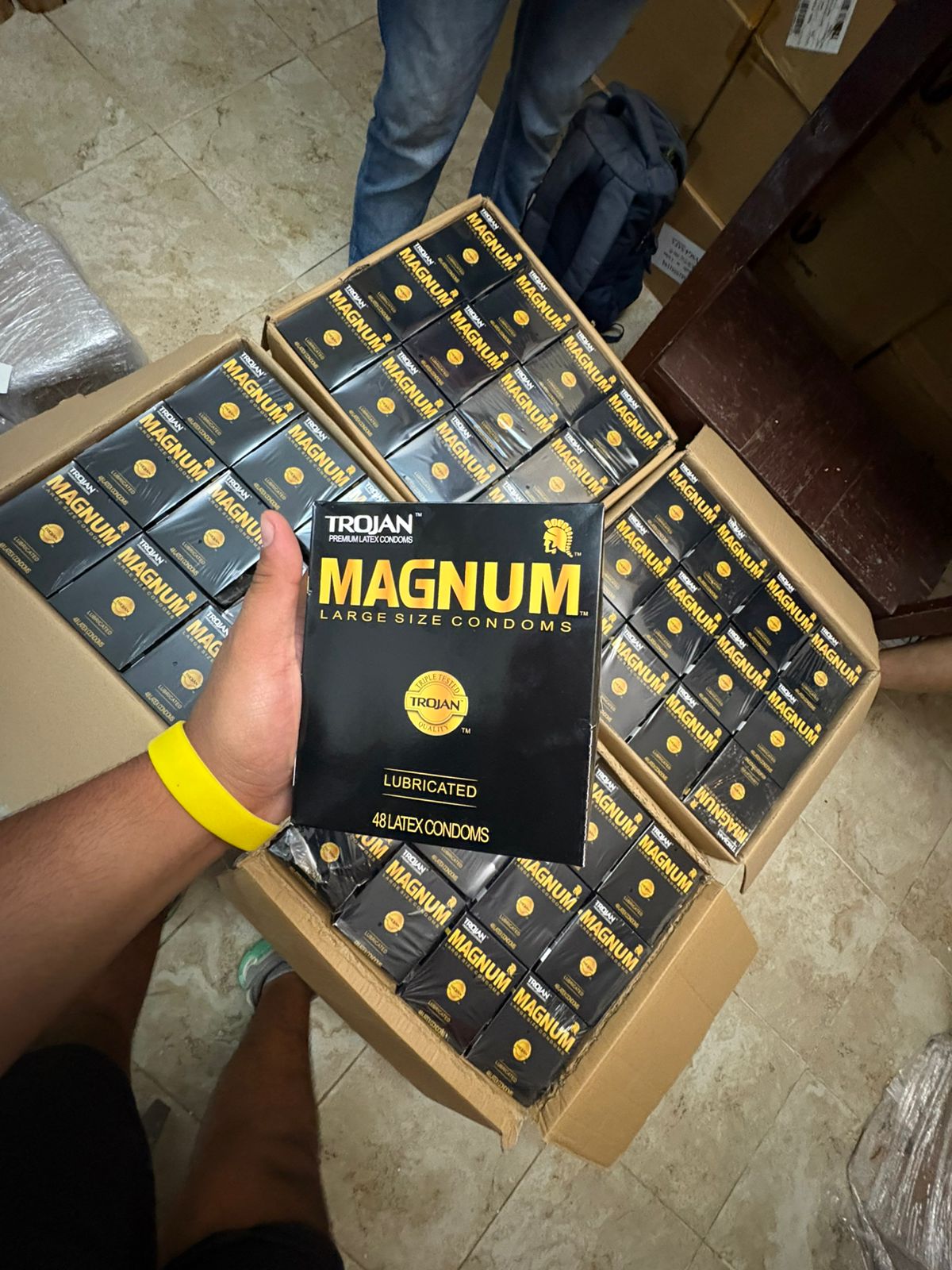 Trojan caja condones 48 pzas