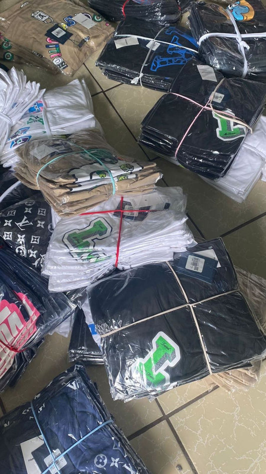 PAQUETE 10 PLAYERAS SURTIDAS