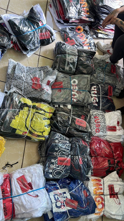 PAQUETE 10 PLAYERAS SURTIDAS
